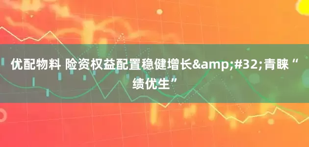 优配物料 险资权益配置稳健增长&#32;青睐“绩优生”